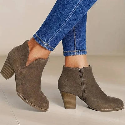 Alexe - Bottines Confortables En Cuir