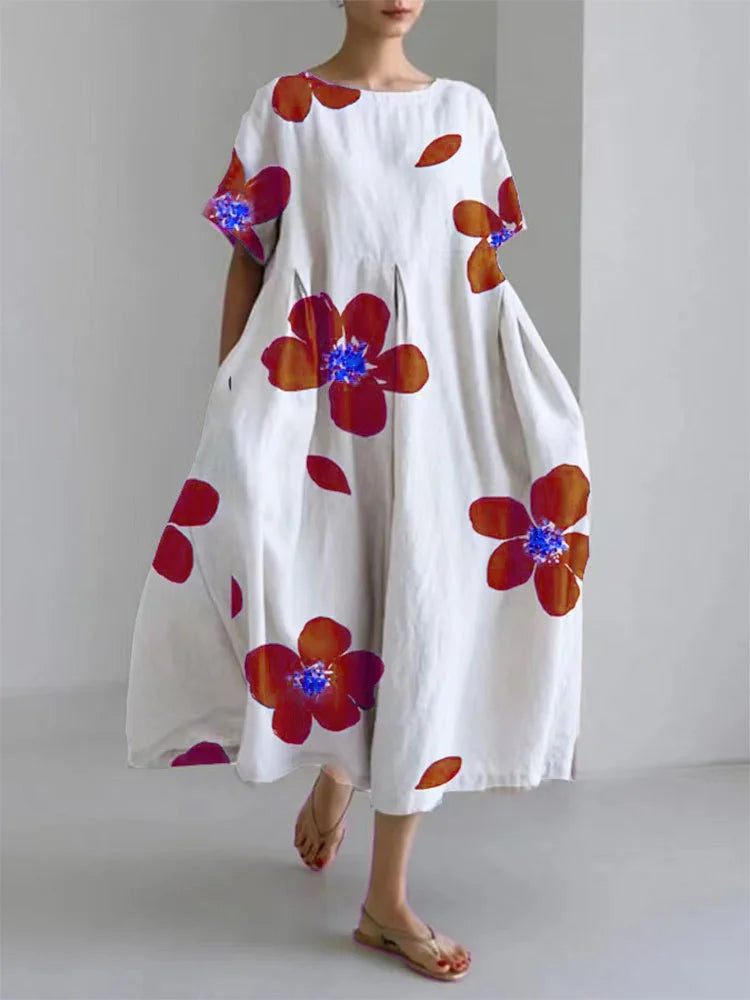 Caterina - Robe Fleurie Estivale