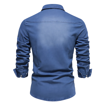 Avantea - Chemise Denim Élégante