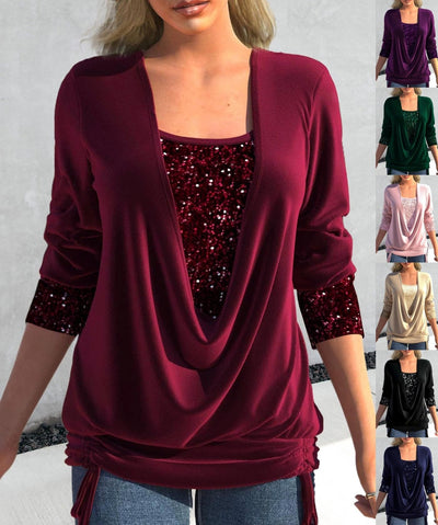 Flaire - Haut Scintillant Glamour