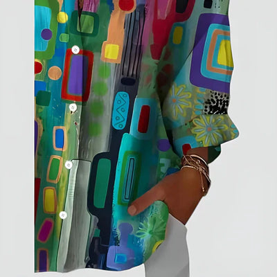 Amalie - Blouse Colorée et Confortable