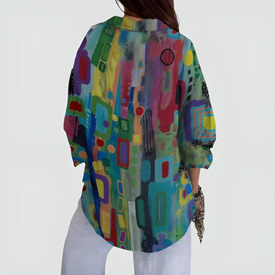 Amalie - Blouse Colorée et Confortable