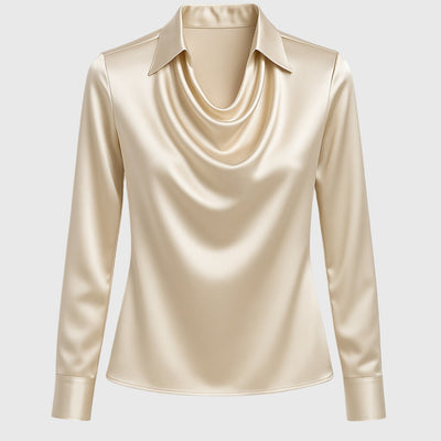 Sylvie - Blouse Brillante et Élégante