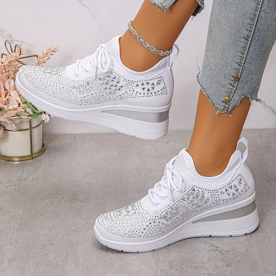 Giselle – Baskets orthopédiques avec des strass étincelants
