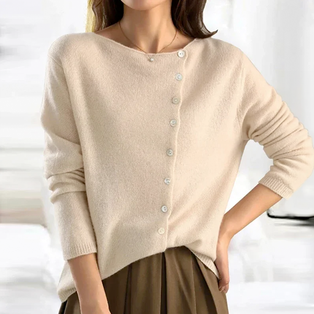 Lova - Élégant Cardigan Boutonné