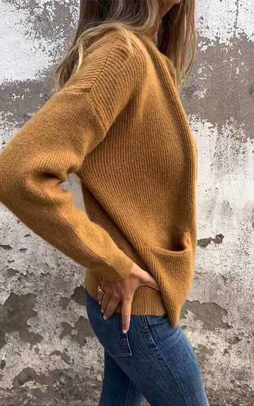 Odile - Veste Tricotée Élégante