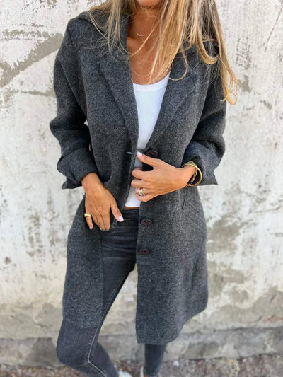 Audrey - Manteau Chic Minimaliste