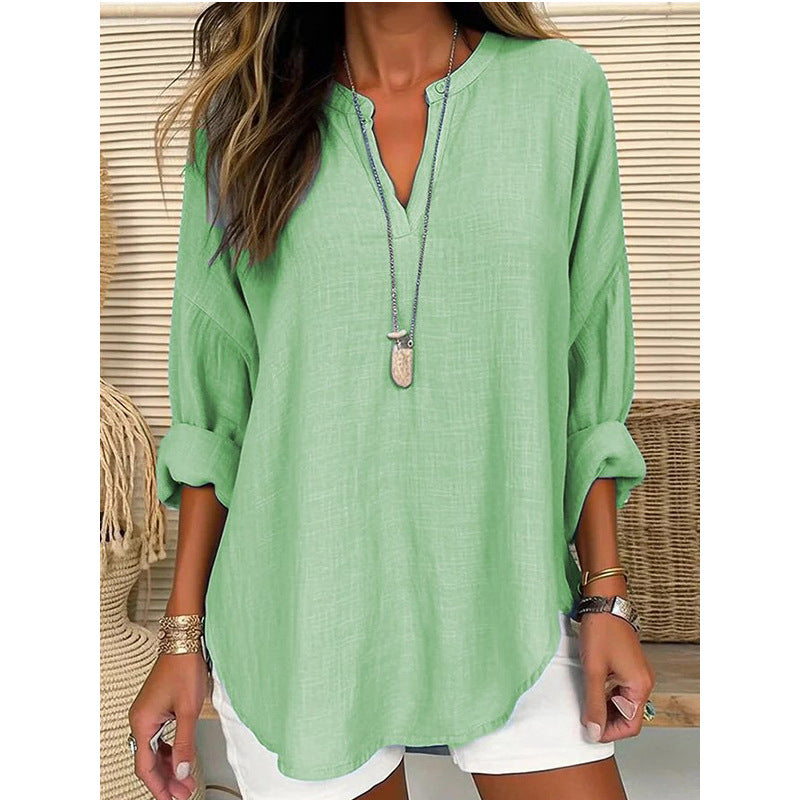 Catharina - Élégante Blouse Printanière