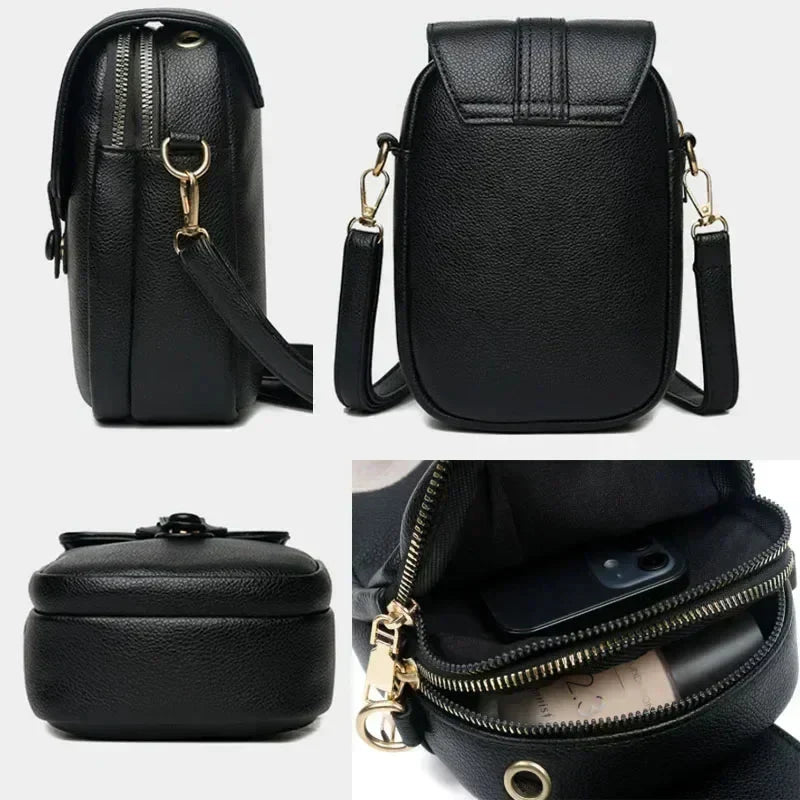 Yenthle - Sac Cuir Rétro Élégant