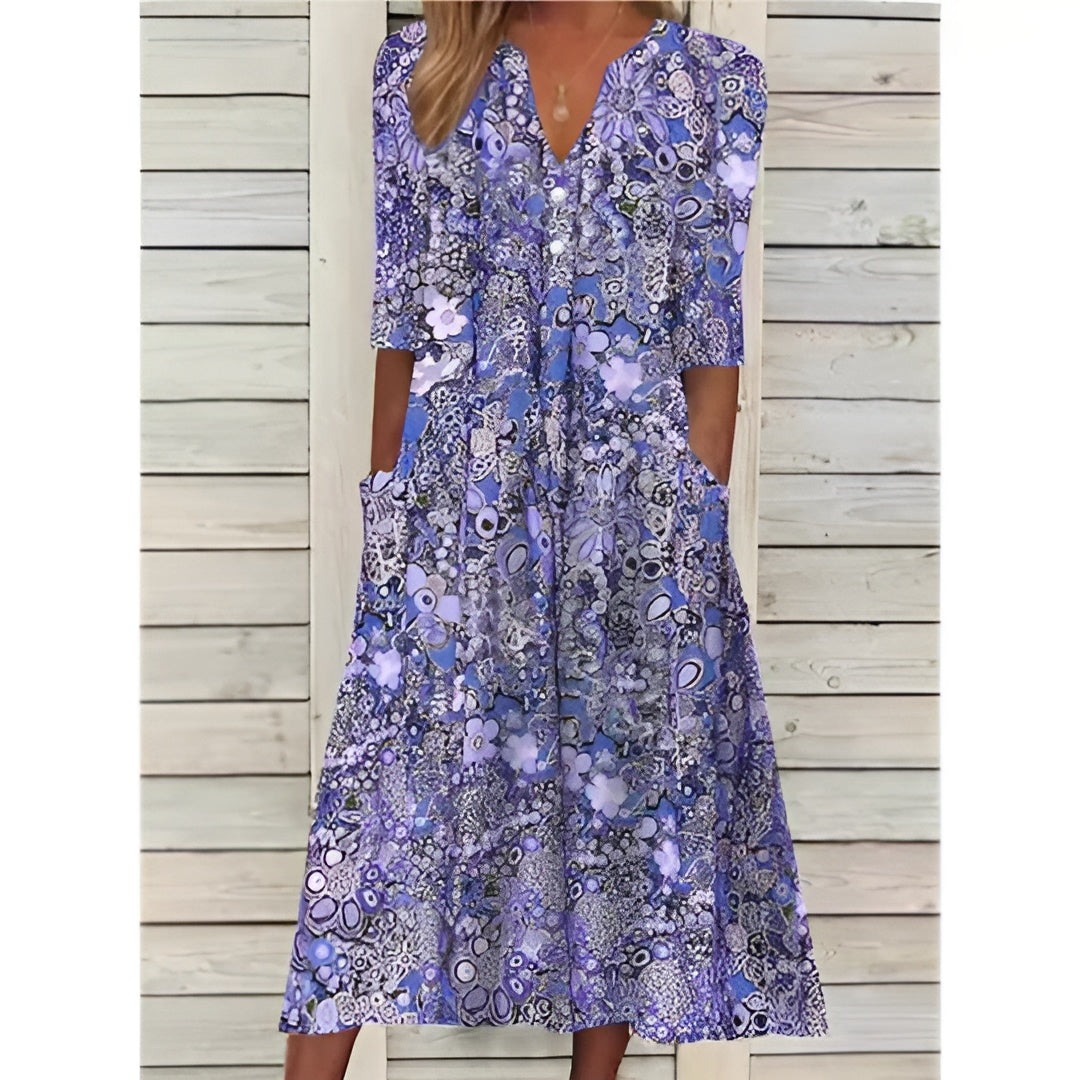 Andrea - Élégante Robe Chemise