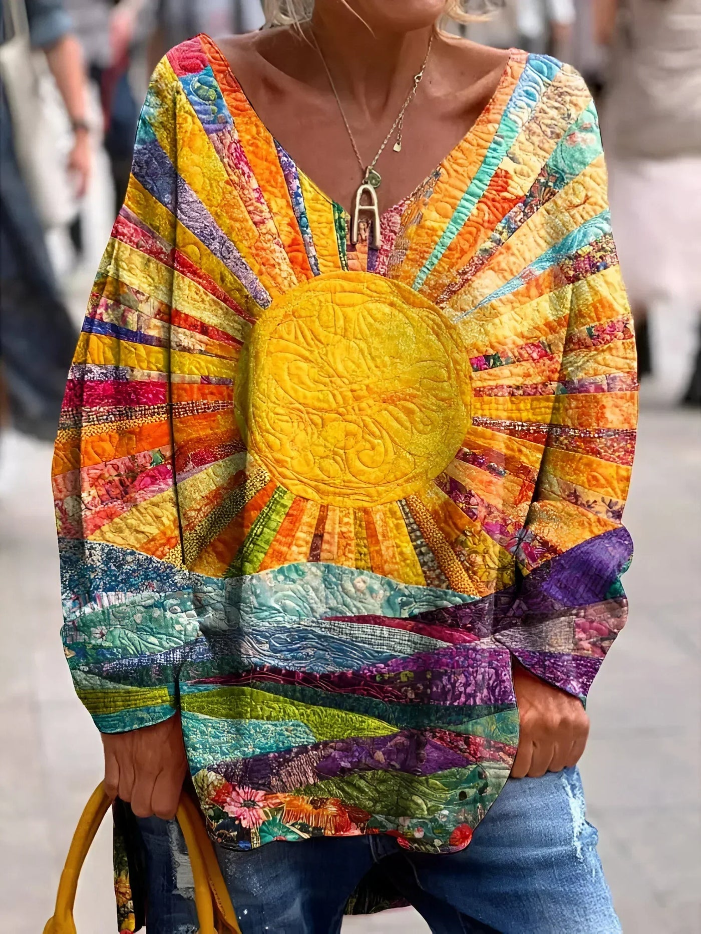 Sonnenstrahl - Blouse Élégante Décontractée