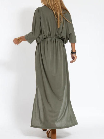 Amélie - Robe Décontractée Encolure V