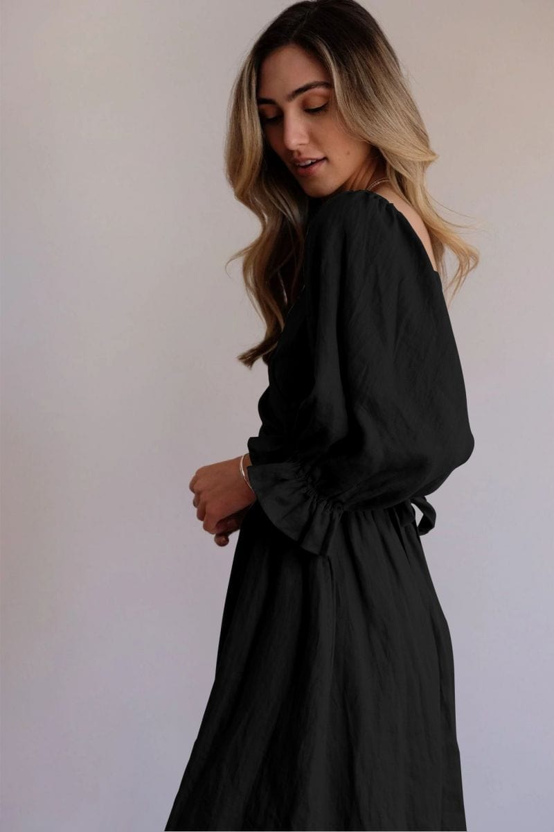 Tana - Robe Élégante En Lin