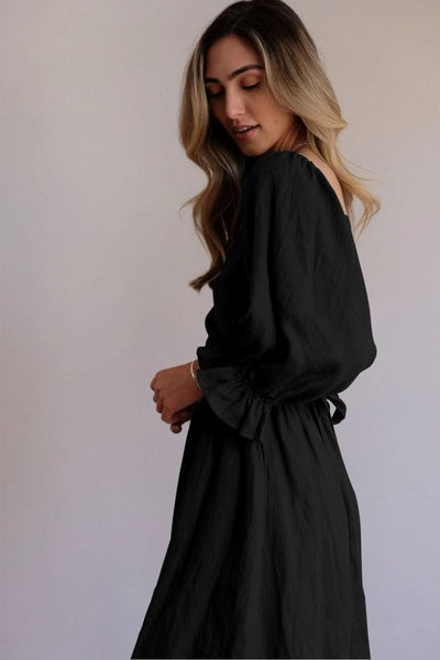 Tana - Robe Élégante En Lin
