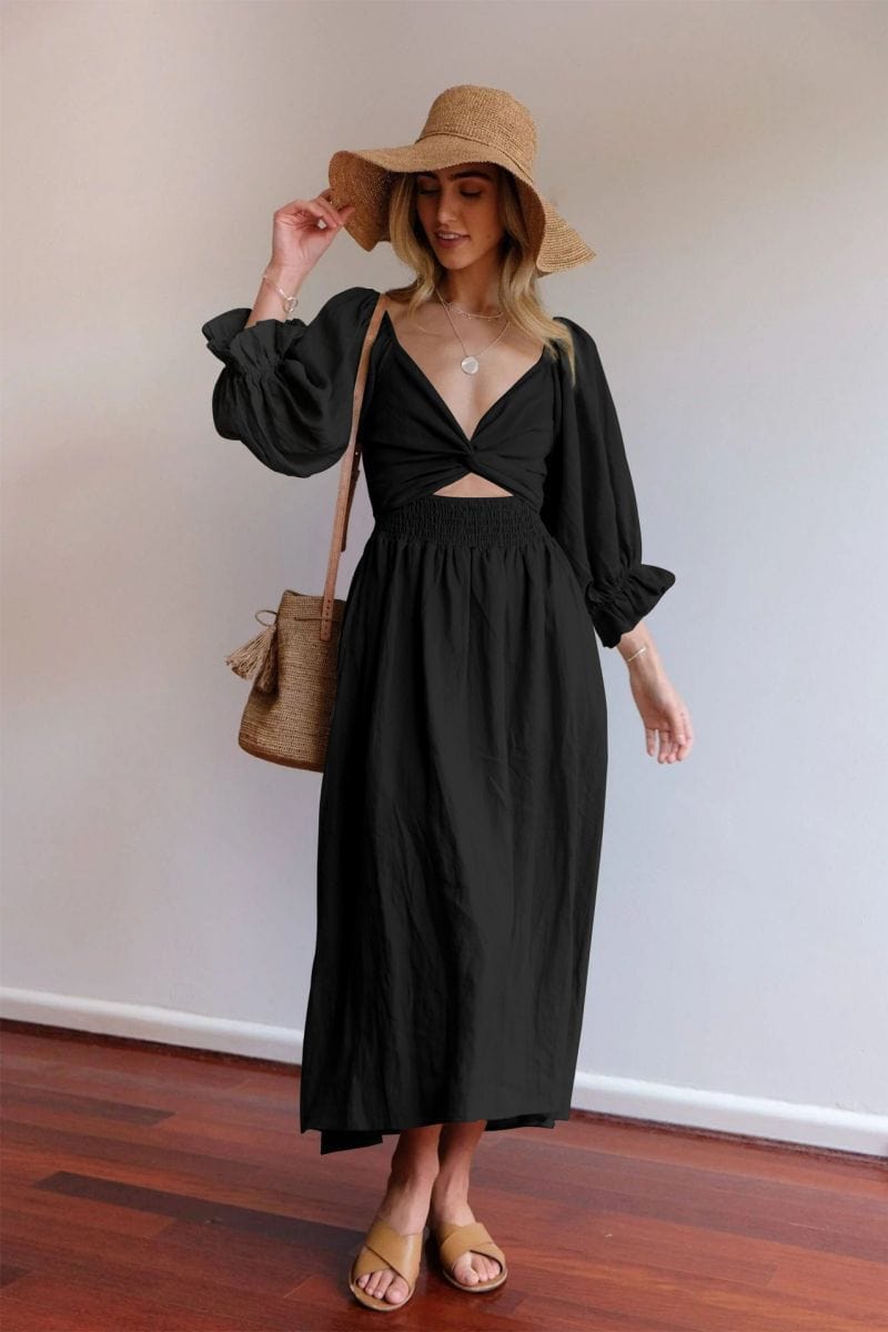 Tana - Robe Élégante En Lin