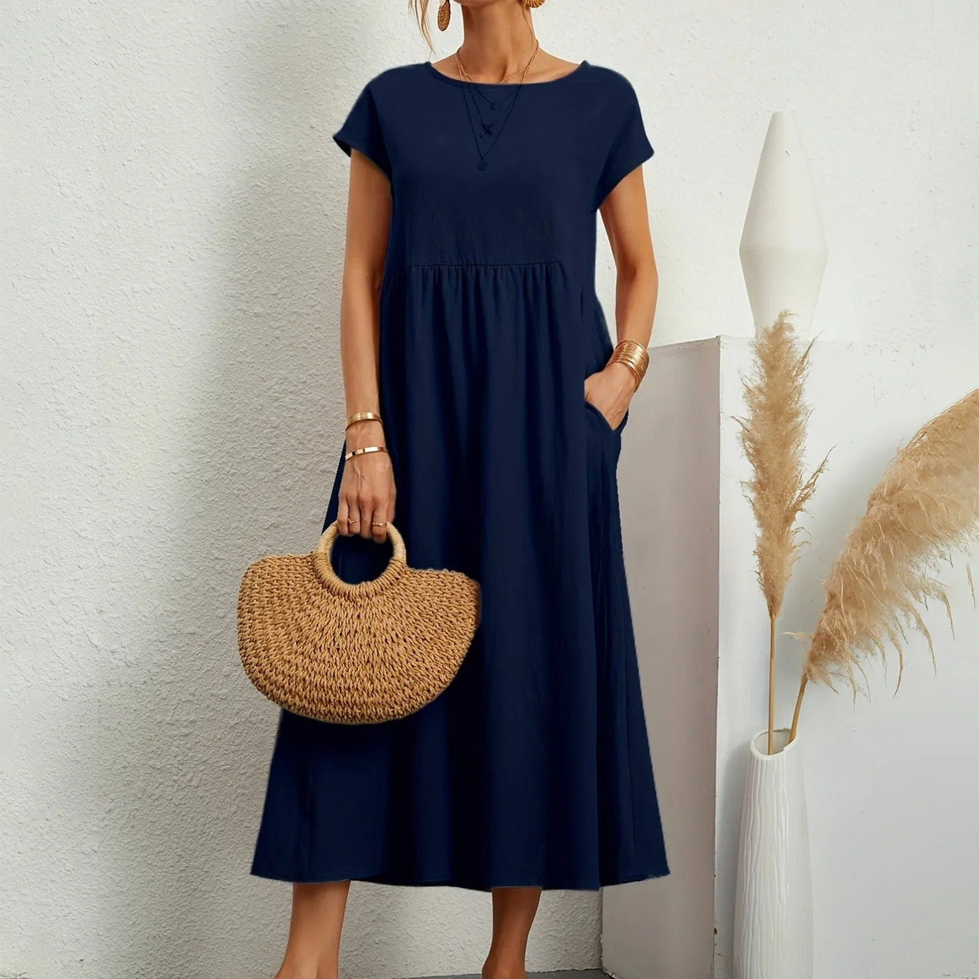 Catherine - Robe D'été Élégante