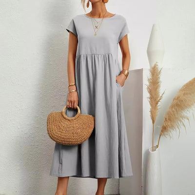 Catherine - Robe D'été Élégante
