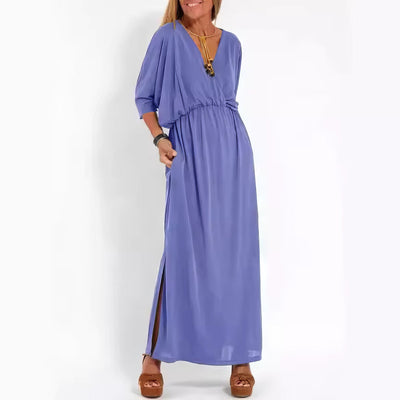 Sienna - Robe Longue Vintage Élégante