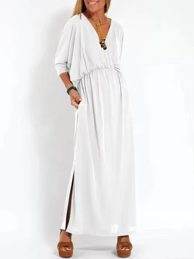 Sienna - Robe Longue Vintage Élégante